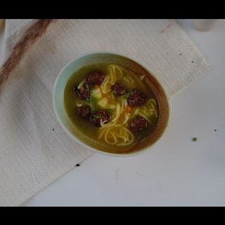 Суп с фрикадельками