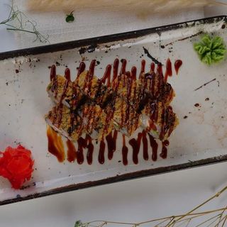 Ролл "Фрай лосось терияки"