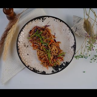 Удон с курицей