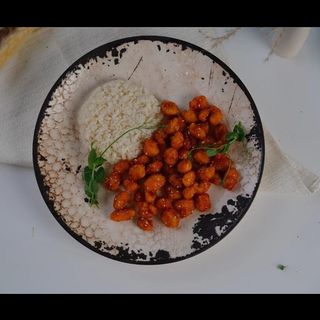 Куриные кусочки с рисом 