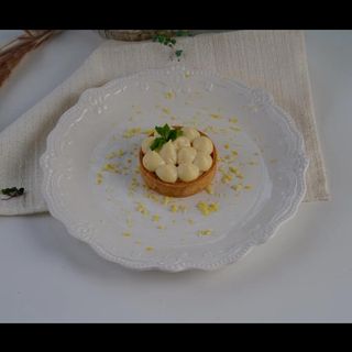 Тарталетка лимон-маскарпоне 