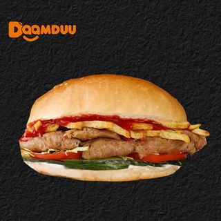 Гамбургер с курицей