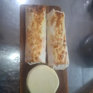 Шаурма стандартная, запеченная с сыром