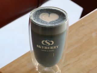 Латте матча Blue 450 мл