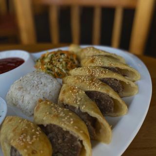 Кебаб в тесте