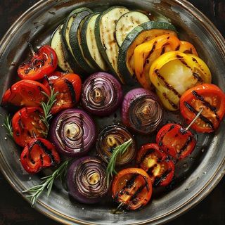 Шашлык из овощей 