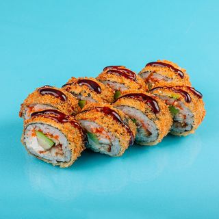 Темпура с угрем и авокадо