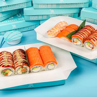 Сет "Глубоко в лососе"