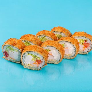 Темпура с курицей цезарь