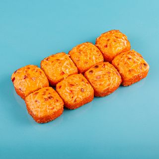 Ролл с крабом и паприкой