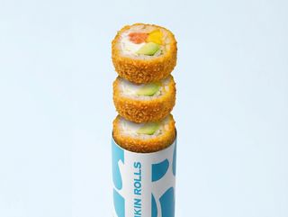 Турбо ролл манго лосось