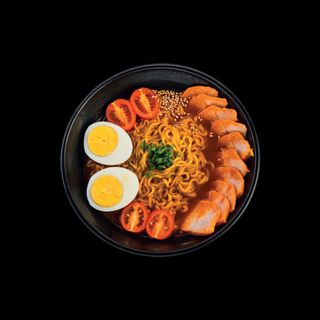 Рамен с креветкой