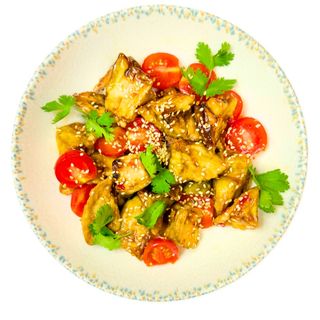 Салат хрустящий баклажан