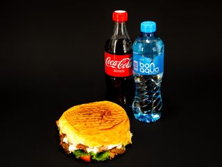 Combo «Гамбургер с мясом»