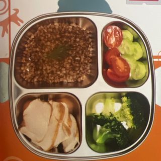 Гречка с курицей