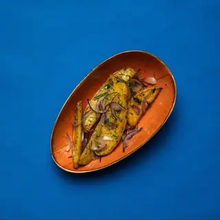 Картофель по домашнему с луком