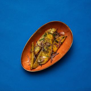 Картофель по домашнему с луком