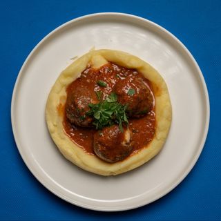 Фрикадельки с сыром моцарелла