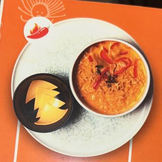 Рамен с сыром