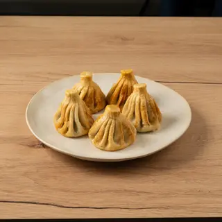 Хинкали Жаренный с Кониной и джусаем (5шт)