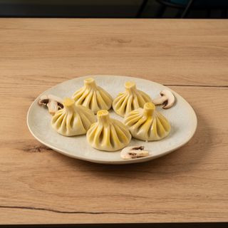 Хинкали с грибами и картофелю (5шт)