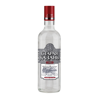 Водка Старая Казань Люкс Серебряная (1,0 л.)