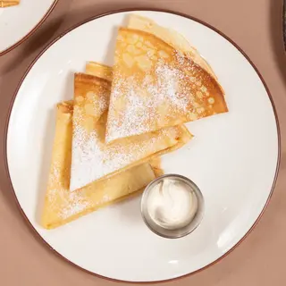 Блины с каймаком (3 шт.)