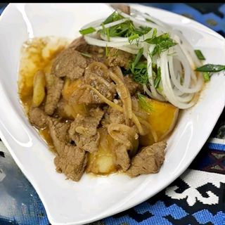 Куурдак с картошкой