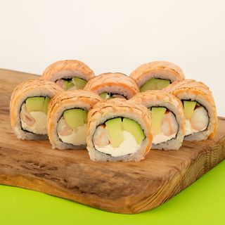 Опаленная Филадельфия с креветкой