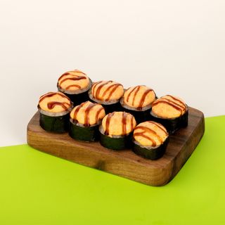 Запеченный ролл с угрём