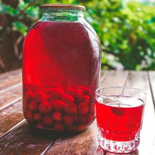 Домашний компот Вишня (0,5л)