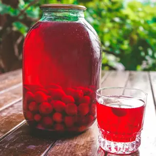 Домашний компот Вишня (1л)