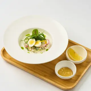 Окрошка (аллергены и лук)