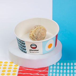 Манты с тыквой и мясом 1 шт