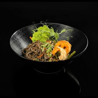 Удон соба с креветками (300г)