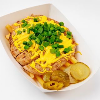 Бургер боул с курицей