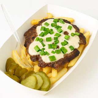 Бургер боул с кониной