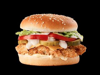 Бургер с курицей (230г)