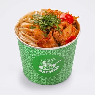 Лагман с курицей