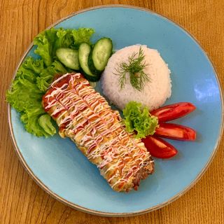 Бризоль с гарниром