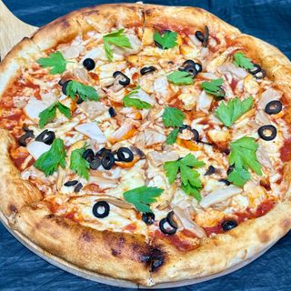 Курица с грибами