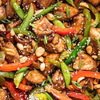 Курица по сычуаньски