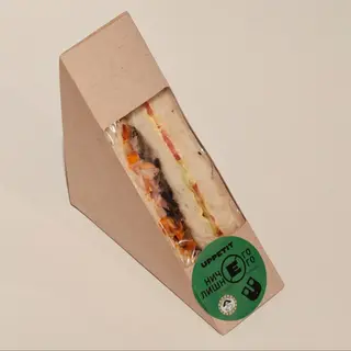 Треугольник с копченой курочкой и грибами 150 гр