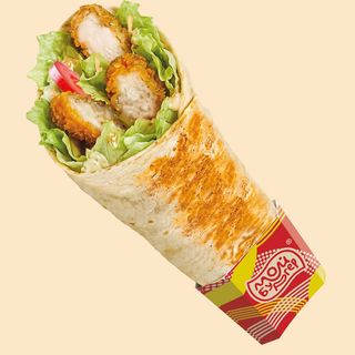 Мой цезарь ролл с курицей