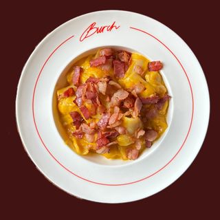 Паккери с тыквой и беконом