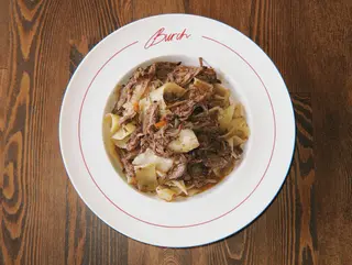 Паппарделле Ragu di Manzo с рваной говядиной