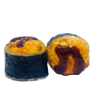 запеченный ролл с овощами