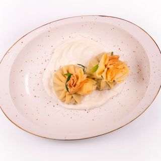 Блины мешки с мясом