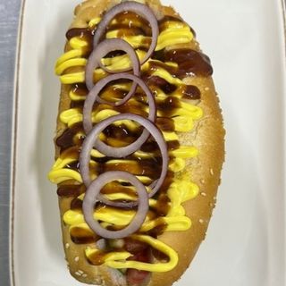 Хот-дог с курицей