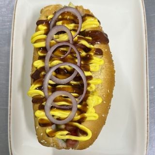 Хот-дог с говядиной